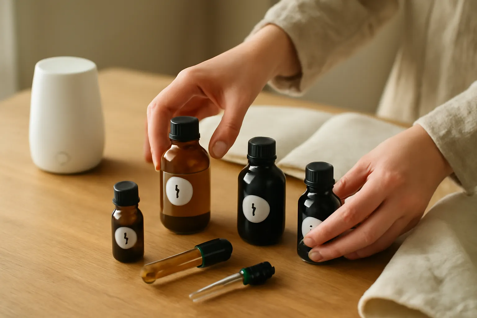 Kit essencial para iniciantes em aromaterapia